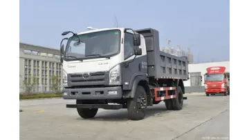 Professional-Grade Tri-Ring 4X2 4.2m 160HP 7.4cbm Dump Truck1