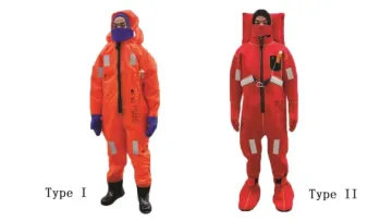 Solas Marine Lifesaving Equipment Thermal Protective Immersion Suits for Survival1