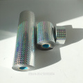 Newest Package Box Holographic Laser Silver Plain Hot Stamping Foil with Shipping Cost