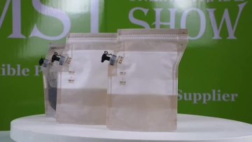 coffee bag with spout