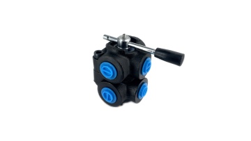 6 way hydraulic diverter valve, DF 6 , 90 L/min,