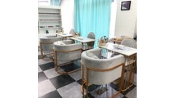 HOT SALE Free sample New models Modern style wireless charge solid wood furniture Manicure  Beauty salon Nail table1
