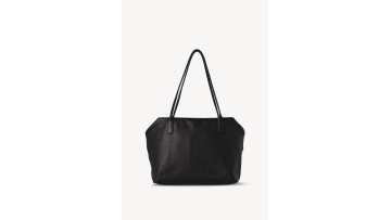 Classic Elegance Black Tote