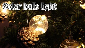 Outdoor courtyard LED solar waterproof light bulbs Christmas wedding festival cafe LED solar decorative Festival String lights1
