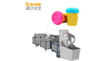 Multi Colors Cup Plasticine Extruding Play Dough Cup Packing Machine1