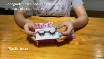 ECO friendly makeup cosmetic inner packaging eyeshadow boxes tray1