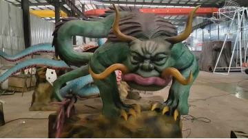 animatronic monsters for horror scene decoration