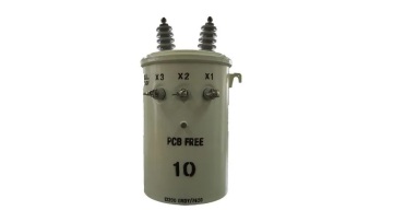 Content structure of column mounted transformer