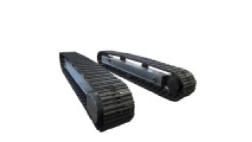 Excavator Steel track crawler undercarriage track chassis excavation accessories with hydraulic motor for Drilling Rig1