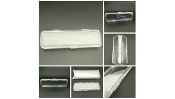 HN-159 24.5x7.6x3.2cm Transparent Watch Storage Membrane Box1