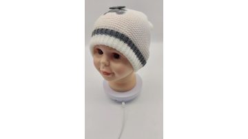 CF-T-0023 knitted bean and scarf set (1)