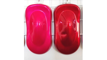 metallic red powdercoat