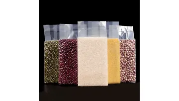Customized Printing Laminated Food Grade Heavy-Duty Durable Plastic Vacuum 1kg Rice Bean Recylable Rice Bag1