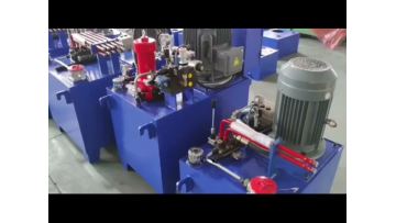 Dual circuit hydraulic output station
