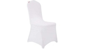 Super Fit stretch chair cover White Spandex wedding chair cover Universal Size chair cover for Party1