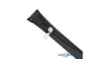PET zipper woven mesh pipe