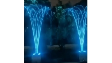 musical water fountain rotary nozzles shows