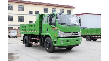 Compact Design Foton 4X2 120HP 2.5cbm Rear Dump Truck for Small Residential Renovation Debris1
