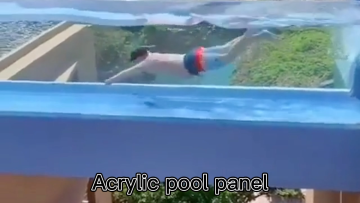 Customized acrylic sheet swimming pool acrylic panels for swimming pool1