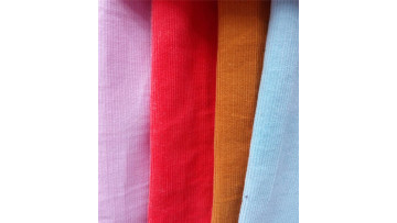 21w cotton baby corduory plain dyed fabric 3
