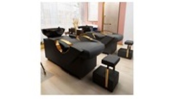 Hot sale Free sample Barber shop furniture beauty salon Hair salon Hair washing  Shampoo chair Shampoo bed1