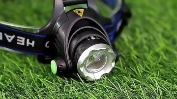 Camping Hunting Pivotable Waterproof LED Head Ligh
