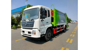 New Dongfeng 4X2 15cbm Compression Refuse Truck for Sale1