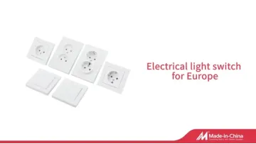 German Euro Type Wall Socket 2 Gang White Outlet1