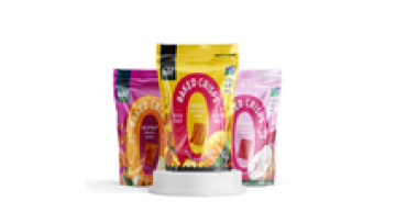 Low Moq Custom Logo Print Laminated Resealable Plastic Zipper Bag With Clear Window Stand Up Pouch Packaging For Food Package1