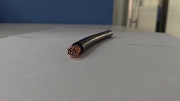 black welding cable