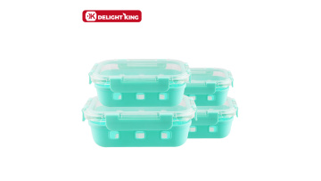 silicone sleeve container