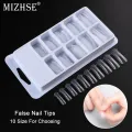 MIZHSE 36pcs/100pcs Nail Art Quick Building Poly Nail Gel Mold Form Finger Extension UV Builder Tips Clip DIY Manicure Tools