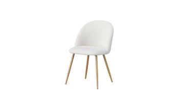 BR-25A16 Elegant Modern Plush Chair with Durable Steel Frame for Contemporary Living Spaces