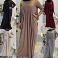 Eid Mubarek Abaya Dubai Turkey Hijab Muslim Dress India American Islam Clothing Dresses For Women Vestidos Robe Musulman De Mode