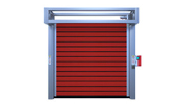 New Launch metal frame sliding hot-galvanized aluminum alloy high speed spiral door1