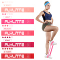 Flylitte 5pcs/set Latex Elastic Fitness Band Gum Crossfit Exercise Pilates Training Resistance Band Strength Gym Rubber Expander