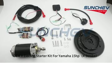 Electric Starter Kit For Yamaha 15hp（4 Stroke）