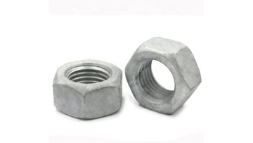 High Quality ASME B18.2.4.6M Hex Nut Black Oxide Left Hand Right Hand Hexagon Nuts ASTM A194 2H Metric/Ince Size Nuts1