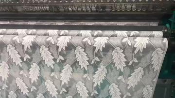 lace curtain machine Curtain Textile warp knitting machine Video