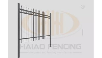 Spear Steel Fence Wrought Iron Fence Panels1