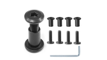 Black Internal Hex Head Carbon Steel Bolts