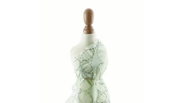 Ready Stock Factory Price Soft Double Crepe Gauze Printed Leaves Texture Cotton Seersucker Print Fabric For Summer Women Garment1