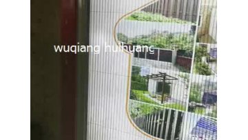 20*20  fiberglass folding window screen.     High quality low cost fiberglass plisse mosquito net.1