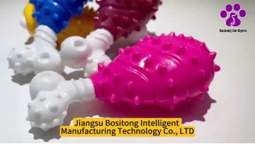 Pet teething toys that make sounds