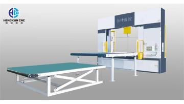 CNC Vertical Revolving  Blade & Horizontal Oscillating Blade Foam Cutting Machine