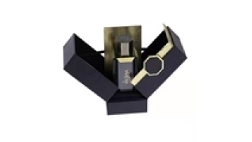 Custom Luxury Cologne Arabic perfume bottle box With Embossing And Flocking Perfume Packaging Box1
