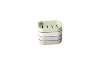 New Design Plastic Bathroom Toilet Soap Box Tray Holder1