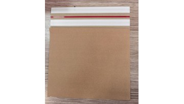 Kraft paper into bottom bag