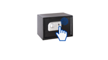 Home Office Security Biometric Fingerprint Safe Box with Fingerprint Lock Box Digital Codes1