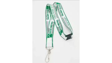 Custom nylon lanyards neck